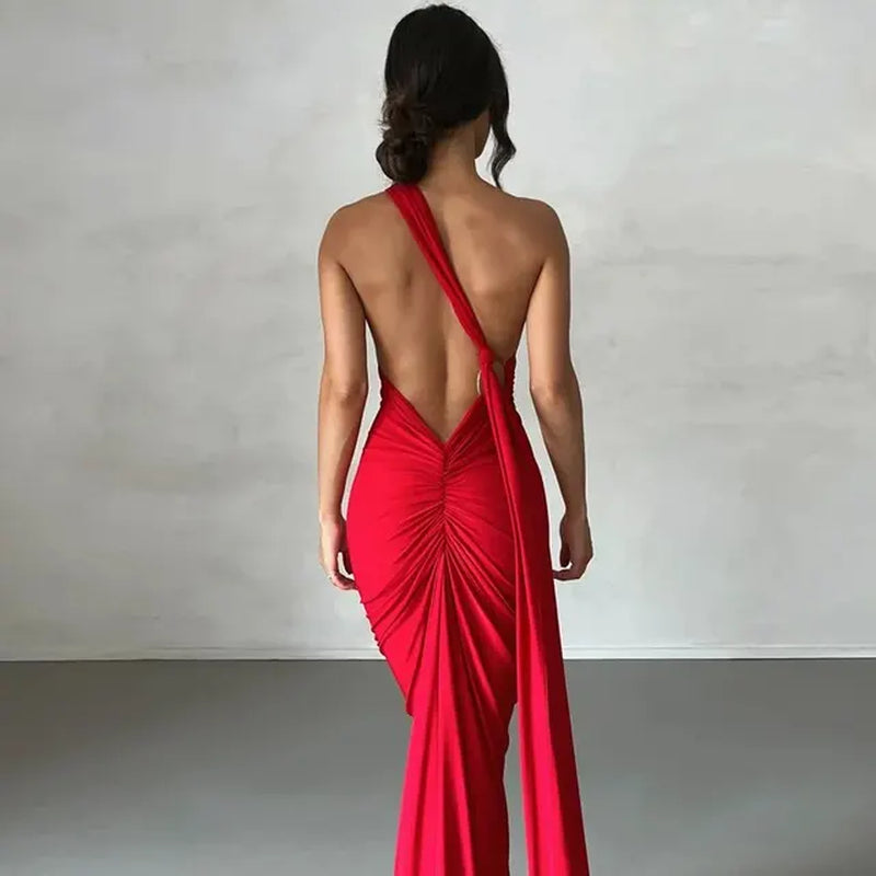 Women Party Club Evening Streetwear Bodycon Bodycon White Long Dress 2024 Summer Clothes Wholesale Items for Business-Gennys fashion