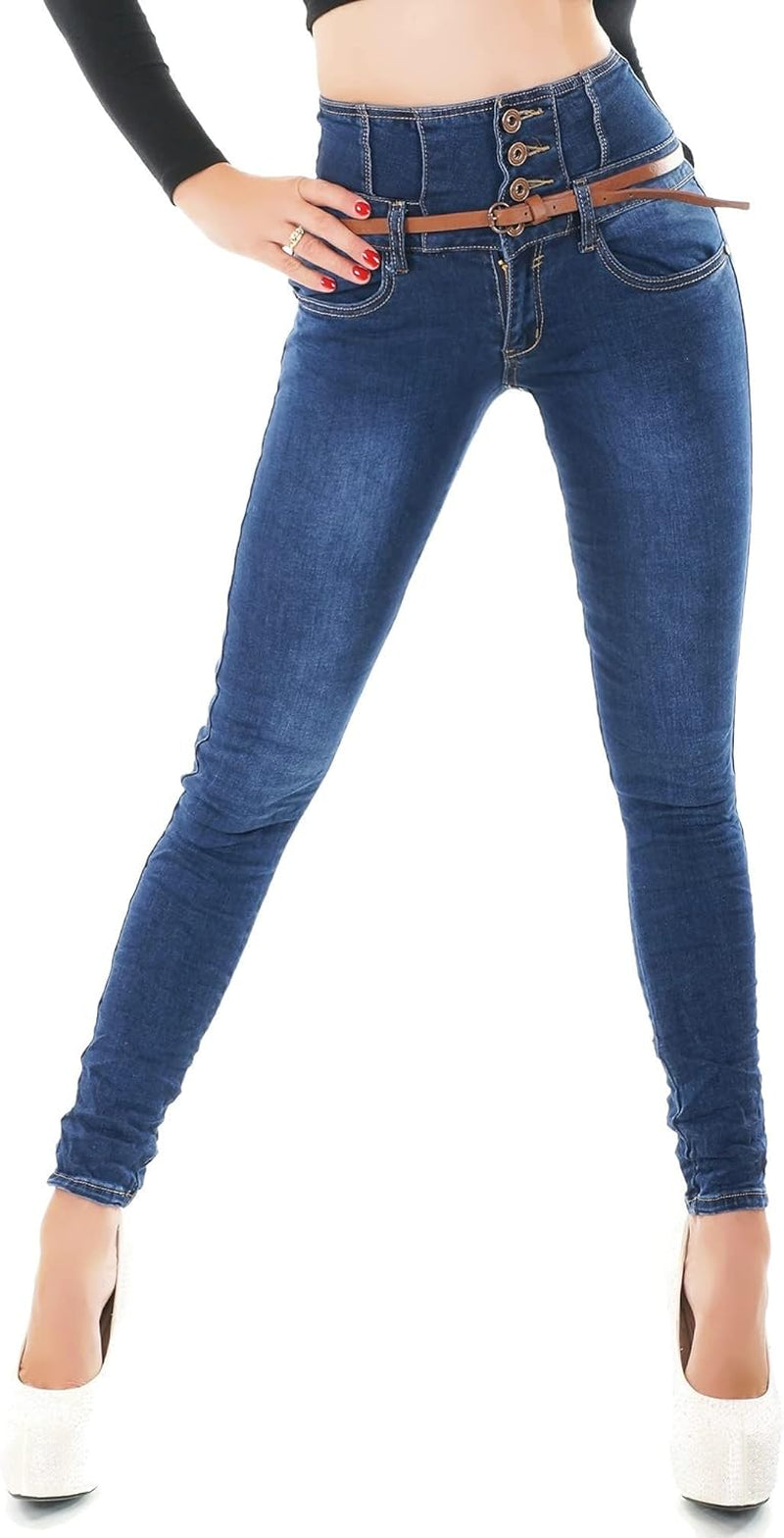 High Waist Skinny Jeans