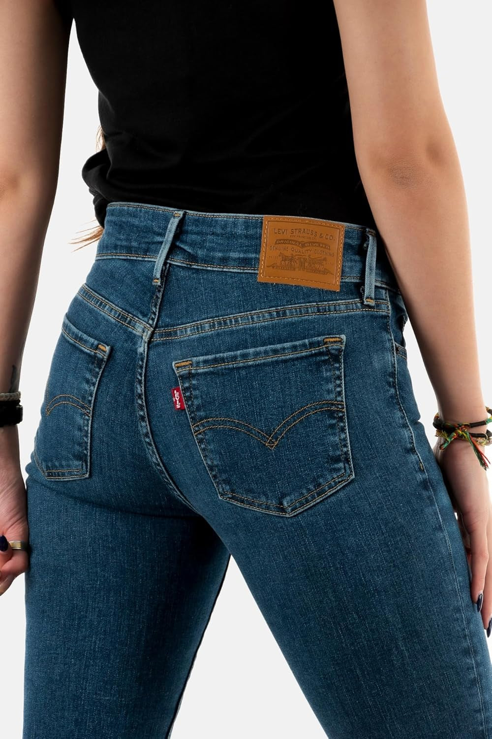 Women'S 711 Double Button Jeans-Gennys fashion