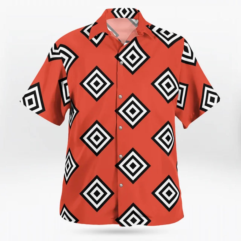 Hawaiian Men'S Shirt Clothing Sunflower 3D Print Cosplay Clothing Summer Anime Short Sleeve Beach Fashion Oversized Lapel Tops-Gennys fashion