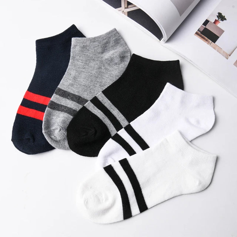 5 Pairs of Avocado Ankle Socks Cartoon Fresh Fashion Breathable Summer and Autumn 2023 New Kawaii Comforts Women'S Boat Socks-Gennys fashion