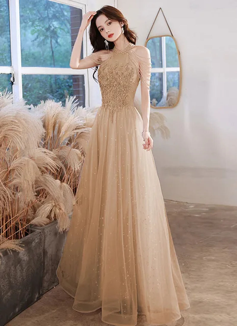 Luxury High Quality Pink Evening Dress 2024 for Prom Summer Autumn Temperament Socialite Senior Party Dress for Women-Gennys fashion