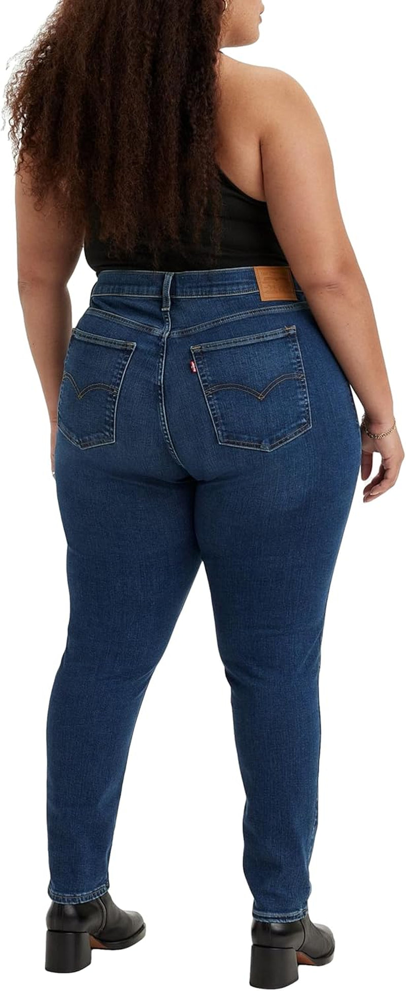 Women'S plus Size 721 High Rise Skinny Jeans-Gennys fashion