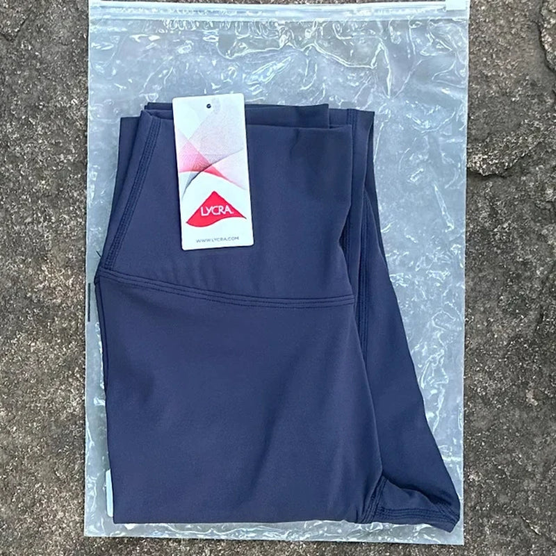 Solid Color 3.0Comprehensive Training Jog25"Soft High Waist Gym Yoga Legging plus Size Women Sport Pant Athletic Internal Pocket-Gennys fashion