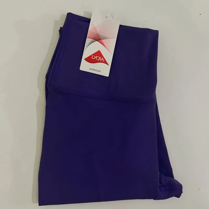 Solid Color 3.0Comprehensive Training Jog25"Soft High Waist Gym Yoga Legging plus Size Women Sport Pant Athletic Internal Pocket-Gennys fashion