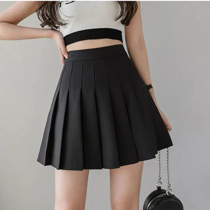  High Waist Mini Skirt 