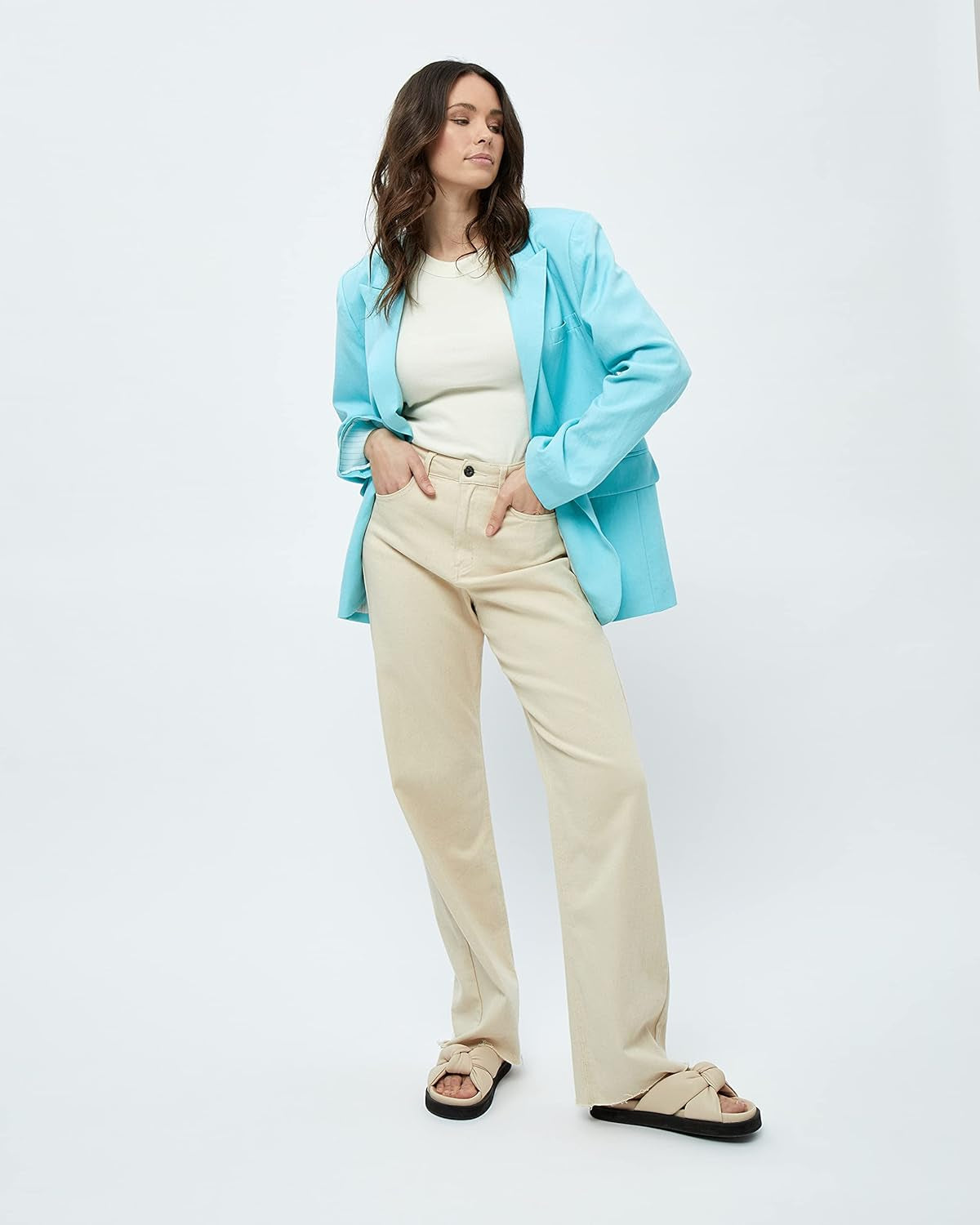 Women'S Nadianna Single Breasted Blazer-Gennys fashion