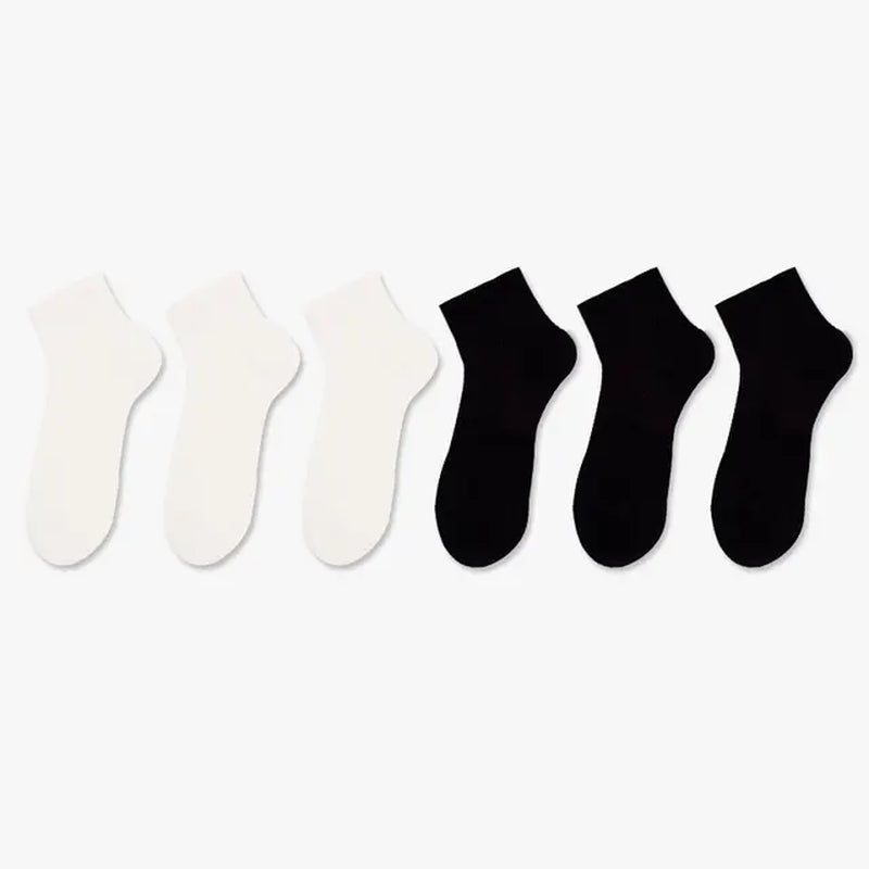 HA WA 6Pairs/Lot New Cotton Socks Women Spring Summer Thin Cotton Breathable Low-Top Short Tube Socks-Gennys fashion