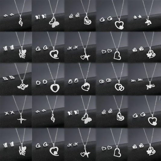 Women’s Stainless Steel Jewelry Set