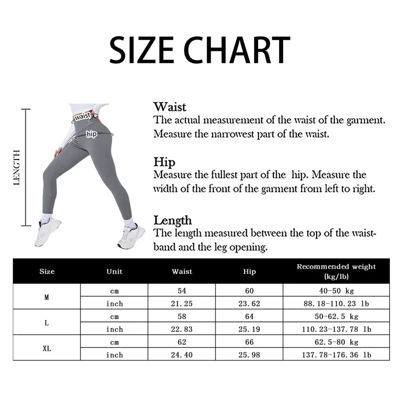 High Waist Yoga Warm Leggins Sports Tights Thermal Woman Running Pants Sexy Butt Lifting Leggings Push up Panties Gym Fitness-Gennys fashion