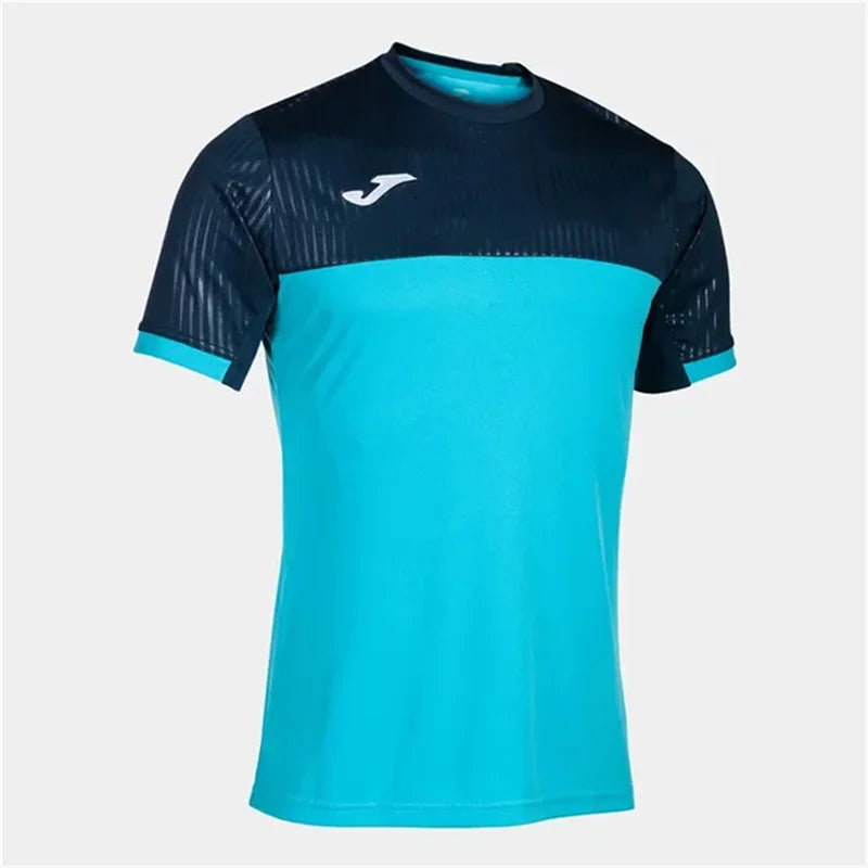 New Fashion High Quality Men T-Shirt Summer Leisure Sports Breathable Clothing Running Fitness Loose round Neck Short Sleeve Top-Gennys fashion