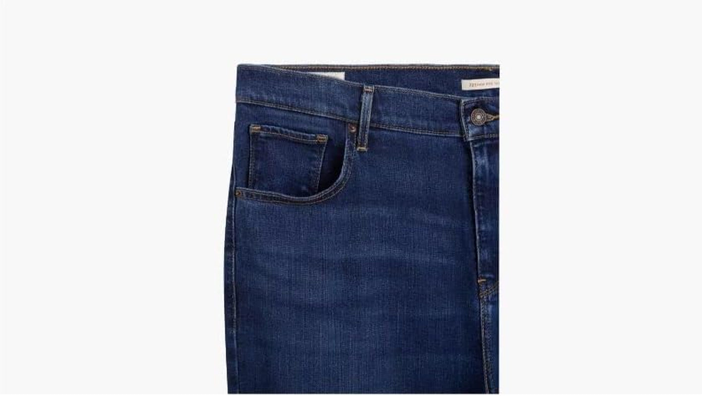 Women'S plus Size 721 High Rise Skinny Jeans-Gennys fashion