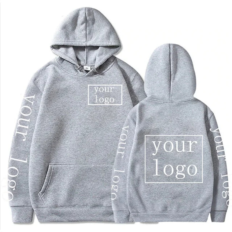 2023 Style Custom Hoodie Diy Text Couple Friends Family Logo Image Print Clothing Custom Sports Leisure Sweater Size Xs-4Xl-Gennys fashion