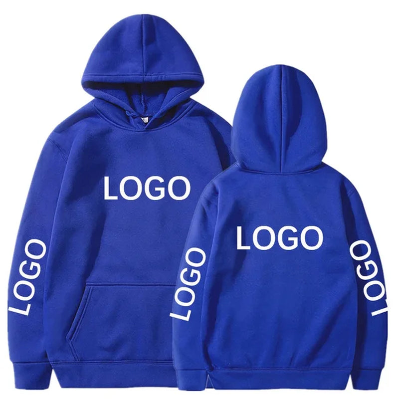 2023 Style Custom Hoodie Diy Text Couple Friends Family Logo Image Print Clothing Custom Sports Leisure Sweater Size Xs-4Xl-Gennys fashion