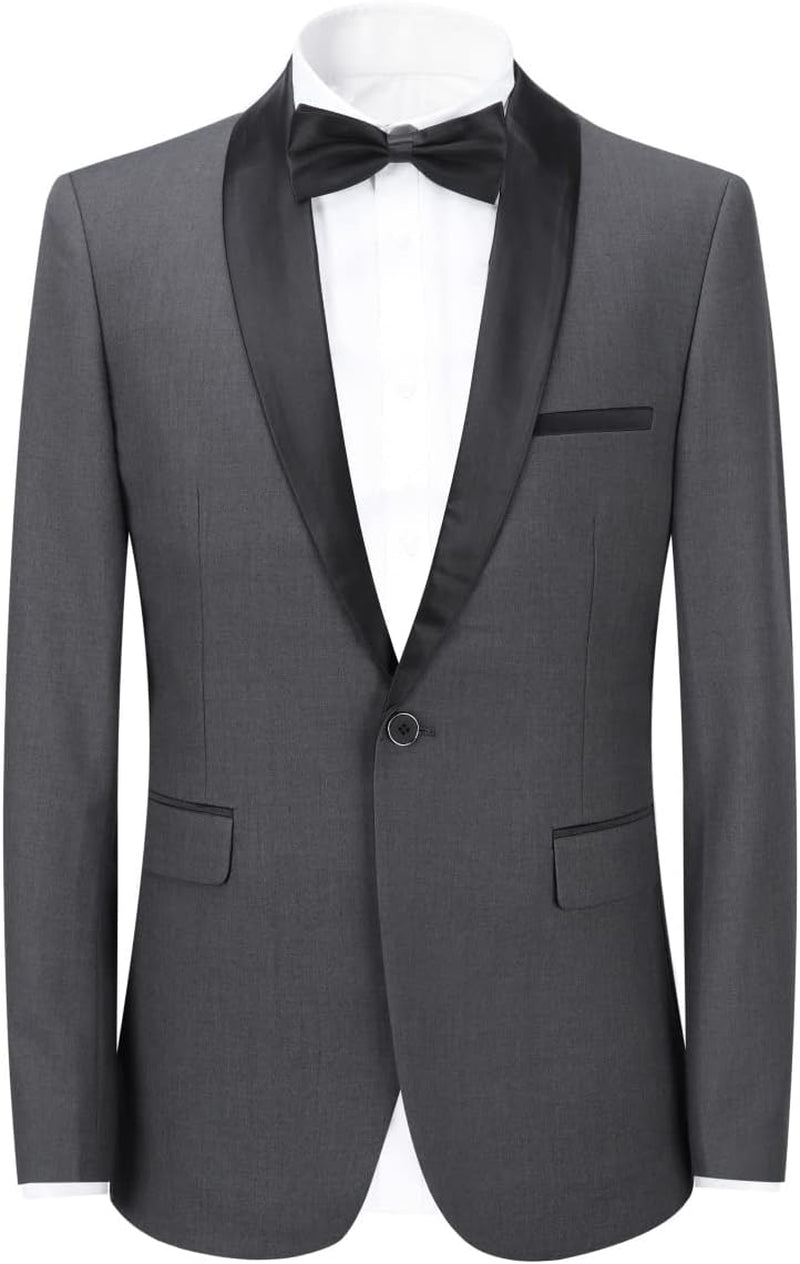 Slim Fit Single Button Blazer