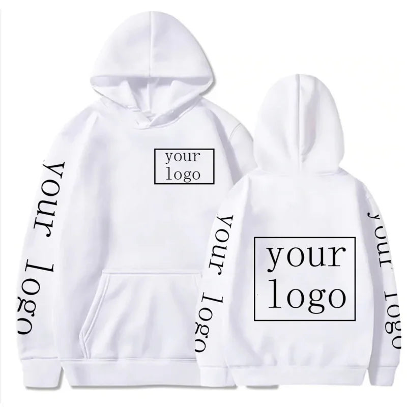 2023 Style Custom Hoodie Diy Text Couple Friends Family Logo Image Print Clothing Custom Sports Leisure Sweater Size Xs-4Xl-Gennys fashion