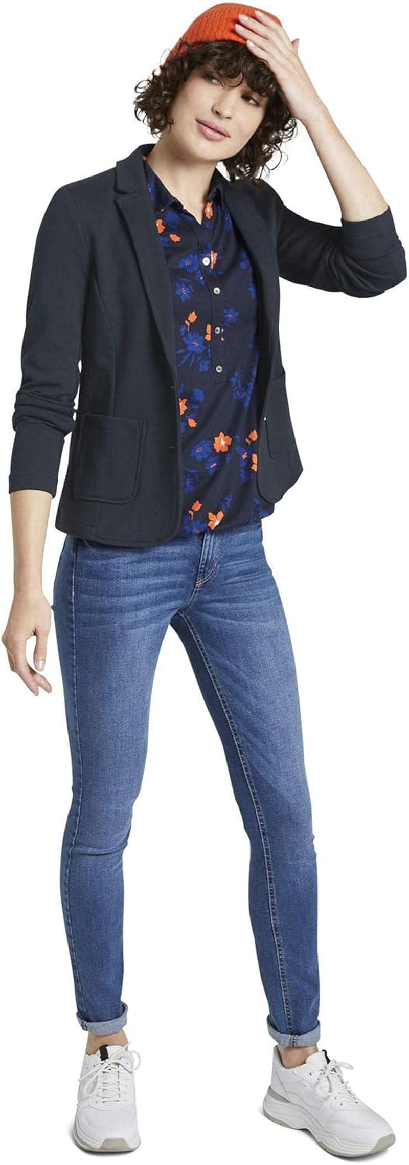 Women'S Jersey Ottoman Blazer-Gennys fashion