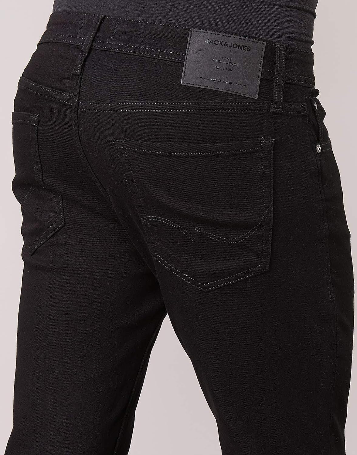 Male Slim Fit Jeans JJIGLENN JJICON JJ 257 50SPS Slim Fit Jeans-Gennys fashion