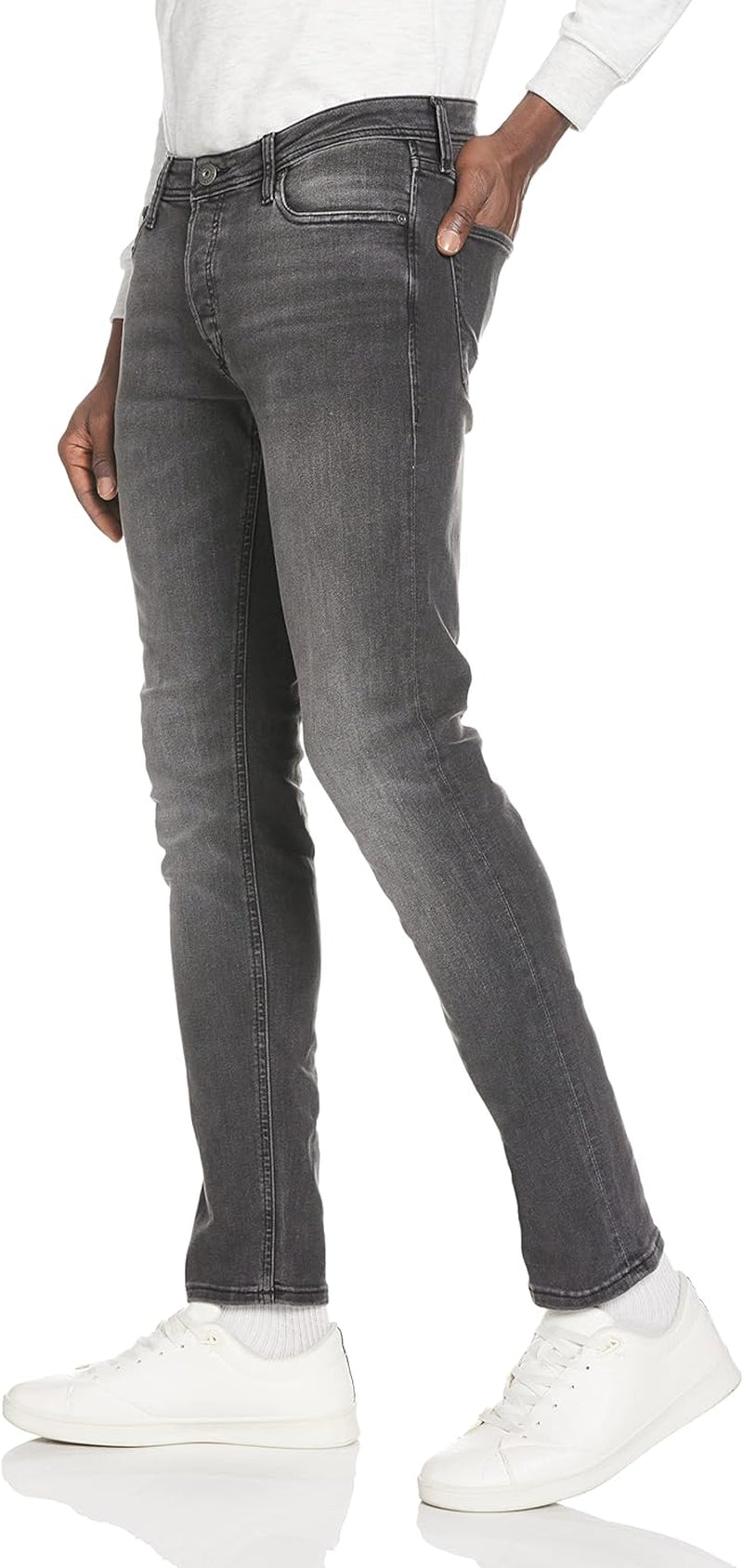 Mens Blue Skinny Fit Glenn Jeans-Gennys fashion