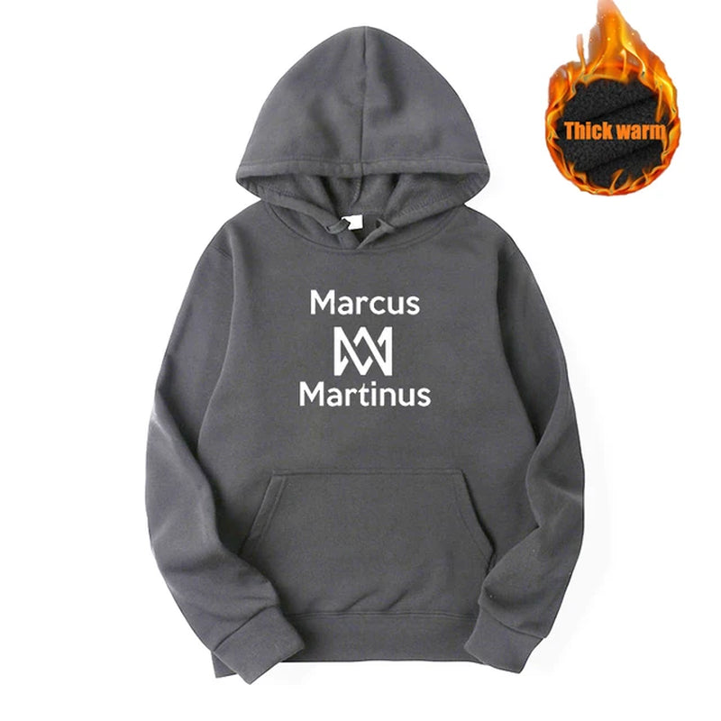 Marcus and Martinus Hoodie Sweatshirts Men Women Fashion Casual Cool Pullover Student Harajuku Streetwear Hoodies-Gennys fashion