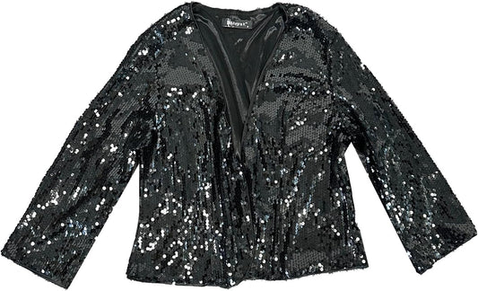 Sparkly Sequin Shrug Jacket