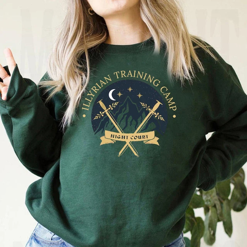 Acotar Velaris Sweatshirt Night Court Hoodie City of Starlight Sarah J Maas Jumper Illyrian Velaris Sweatshirts Bookish Gift-Gennys fashion