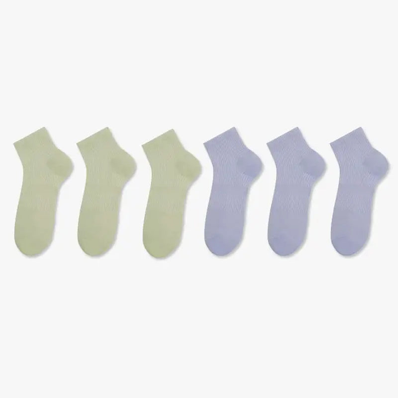 HA WA 6Pairs/Lot New Cotton Socks Women Spring Summer Thin Cotton Breathable Low-Top Short Tube Socks-Gennys fashion