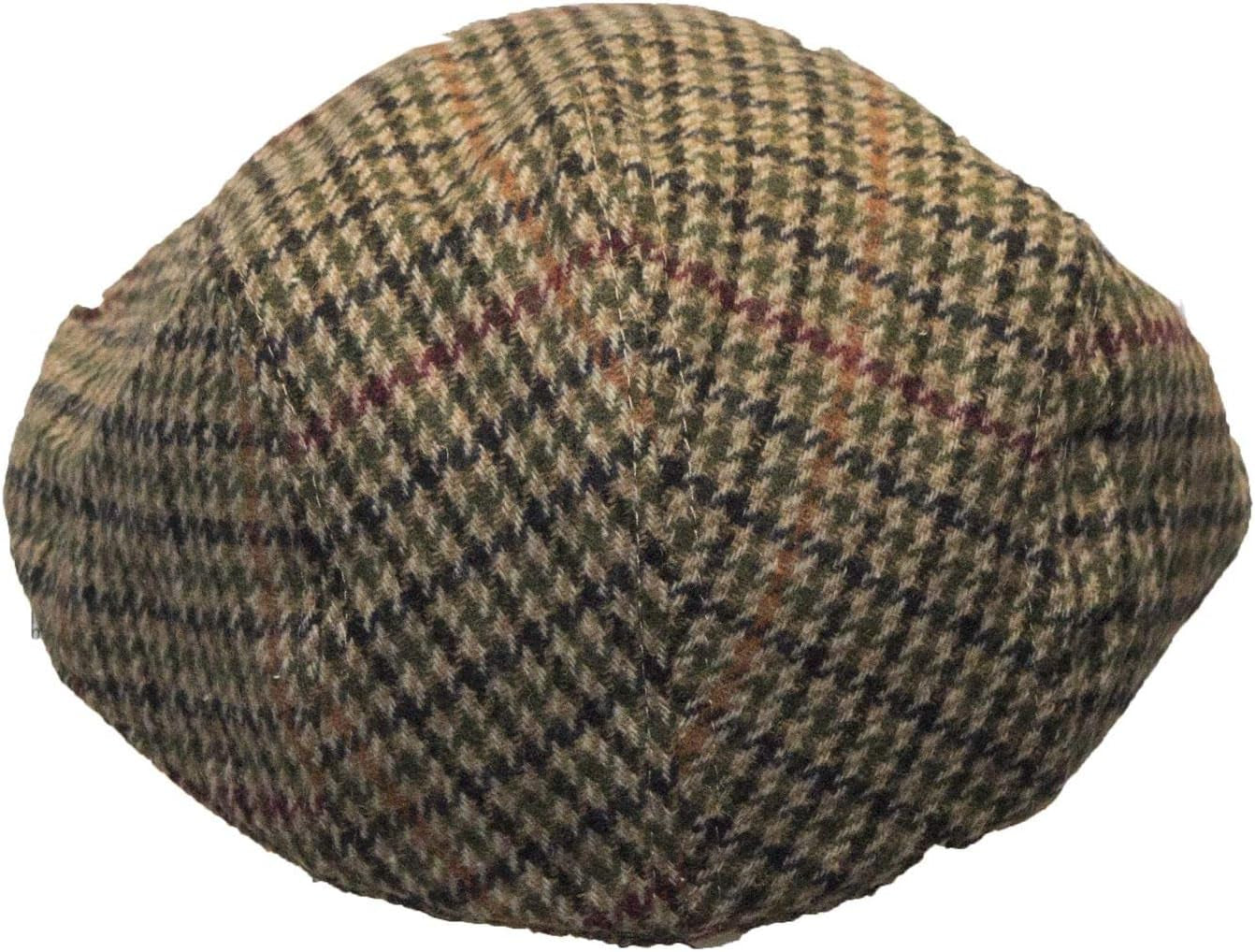 - Wool Blend Braxton Flat Cap-Gennys fashion