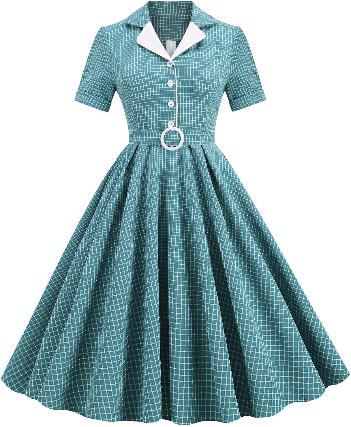 1950s Vintage Flare Dress