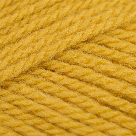 Hayfield Bonus Aran with Wool, Mustard (768), 400G by Yellow-Gennys fashion