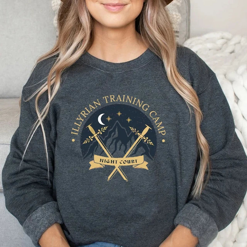 Acotar Velaris Sweatshirt Night Court Hoodie City of Starlight Sarah J Maas Jumper Illyrian Velaris Sweatshirts Bookish Gift-Gennys fashion