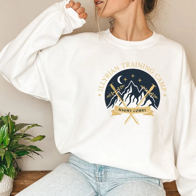 Acotar Velaris Sweatshirt Night Court Hoodie City of Starlight Sarah J Maas Jumper Illyrian Velaris Sweatshirts Bookish Gift-Gennys fashion