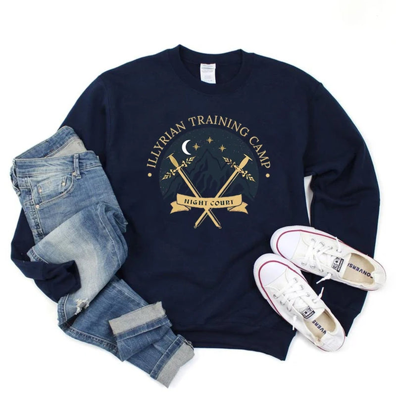 Acotar Velaris Sweatshirt Night Court Hoodie City of Starlight Sarah J Maas Jumper Illyrian Velaris Sweatshirts Bookish Gift-Gennys fashion