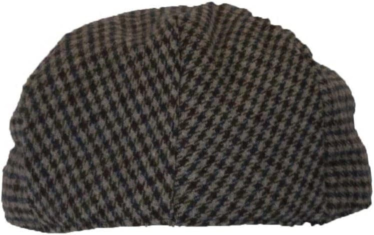 - Wool Blend Braxton Flat Cap-Gennys fashion