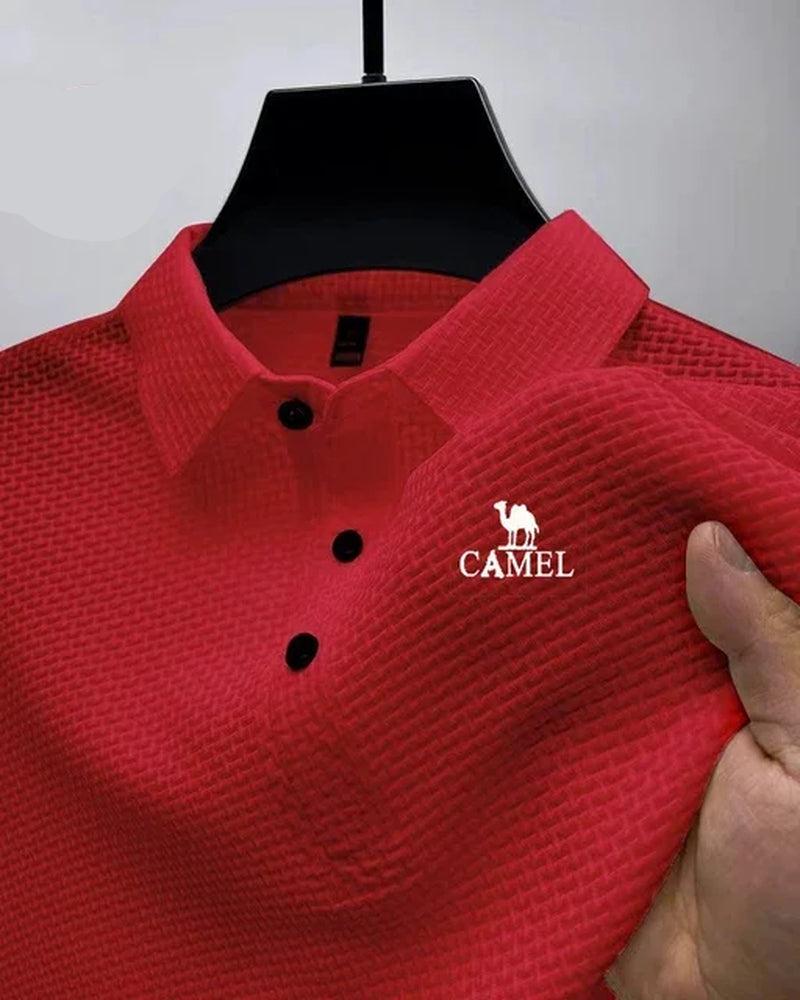 Men's Summer Mesh Polo Shirt