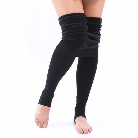 Warm High-Waist Gym Leggings