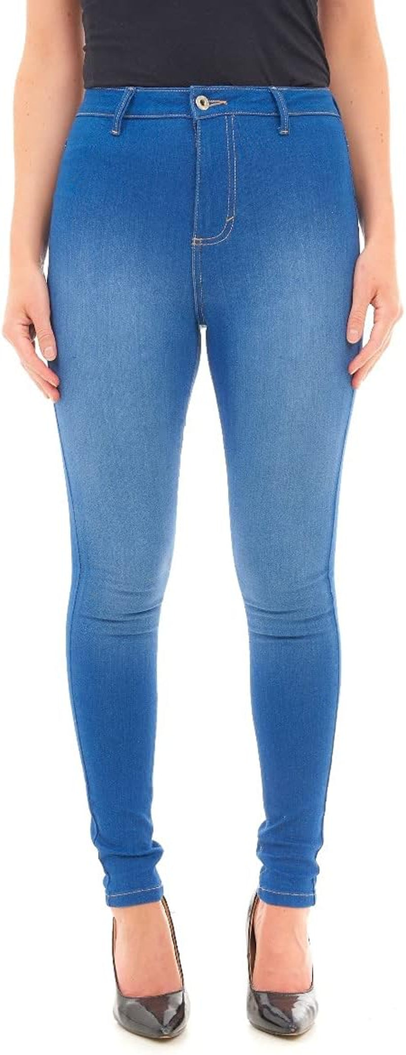 Women's High-Waisted Skinny Jeans