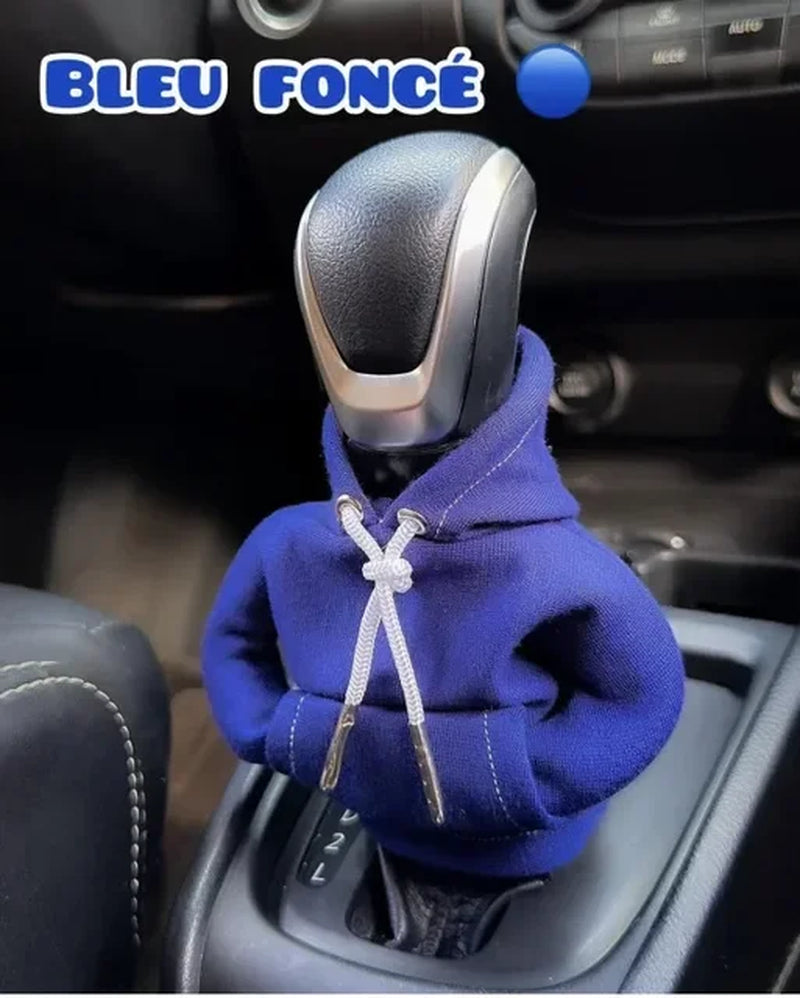 Hoodie Car Gear Shift Cover Fashion Gearshift Hoodie Car Gear Shift Knob Cover Manual Handle Gear Sweatshirt Change Lever Cover-Gennys fashion