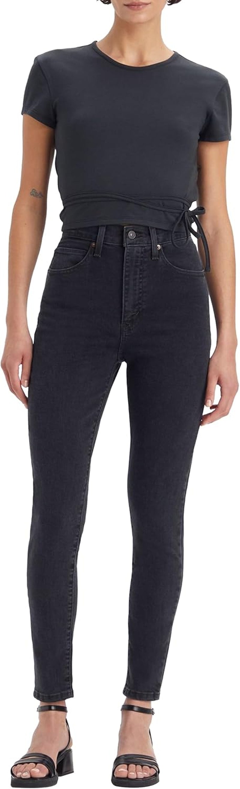 Women'S Retro High Skinny Jeans-Gennys fashion