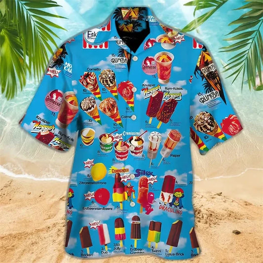 Summer Ice Cream Graphic Shirt