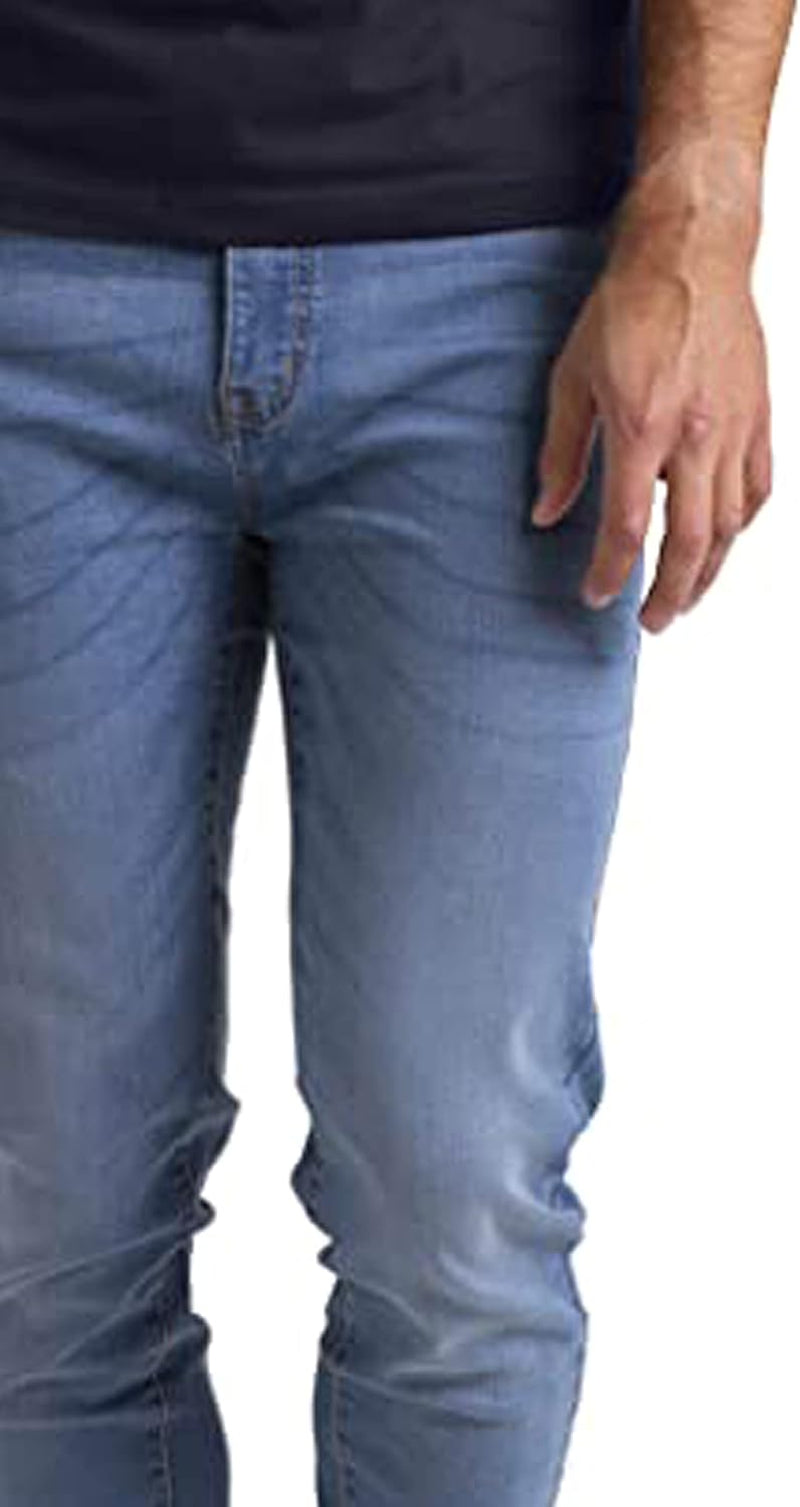 Mens Flex Jeans Stretch Skinny Relaxed Slim Fit Casual All Waists Denim Pant-Gennys fashion