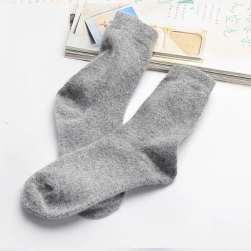 High Quality Brand Thick Angola Rabbit&Merino Wool Socks Women Winter Socks Warm Female Socks Big Size-Gennys fashion