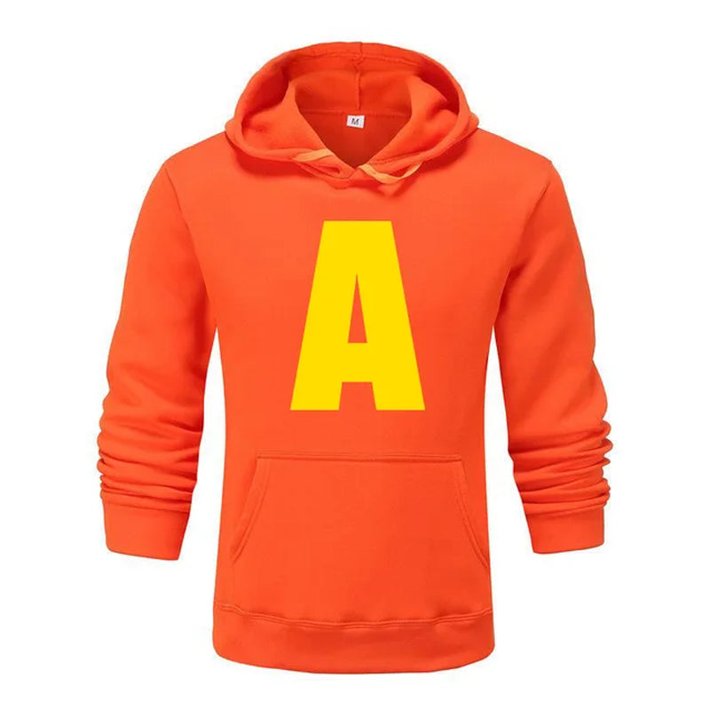 Unisex Casual Sportswear, Men'S Hoody Alvin Chipmunk Halloween Costume, Women'S Pullover-Gennys fashion