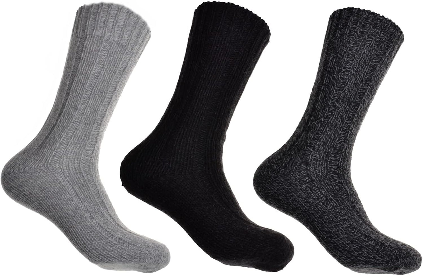 Men'S Thick & Warm Socks 3 Pairs per Pack-Gennys fashion