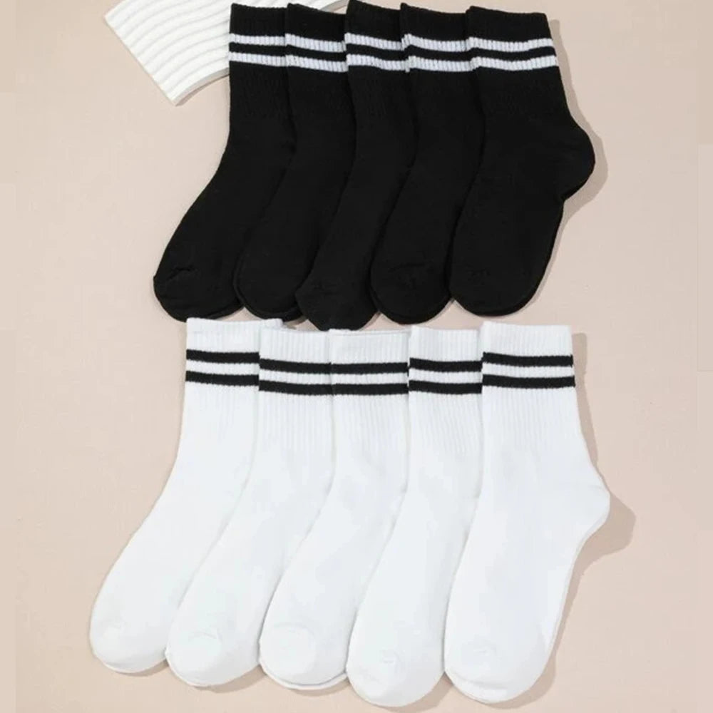 10 Pairs Women’s High Tube Socks 