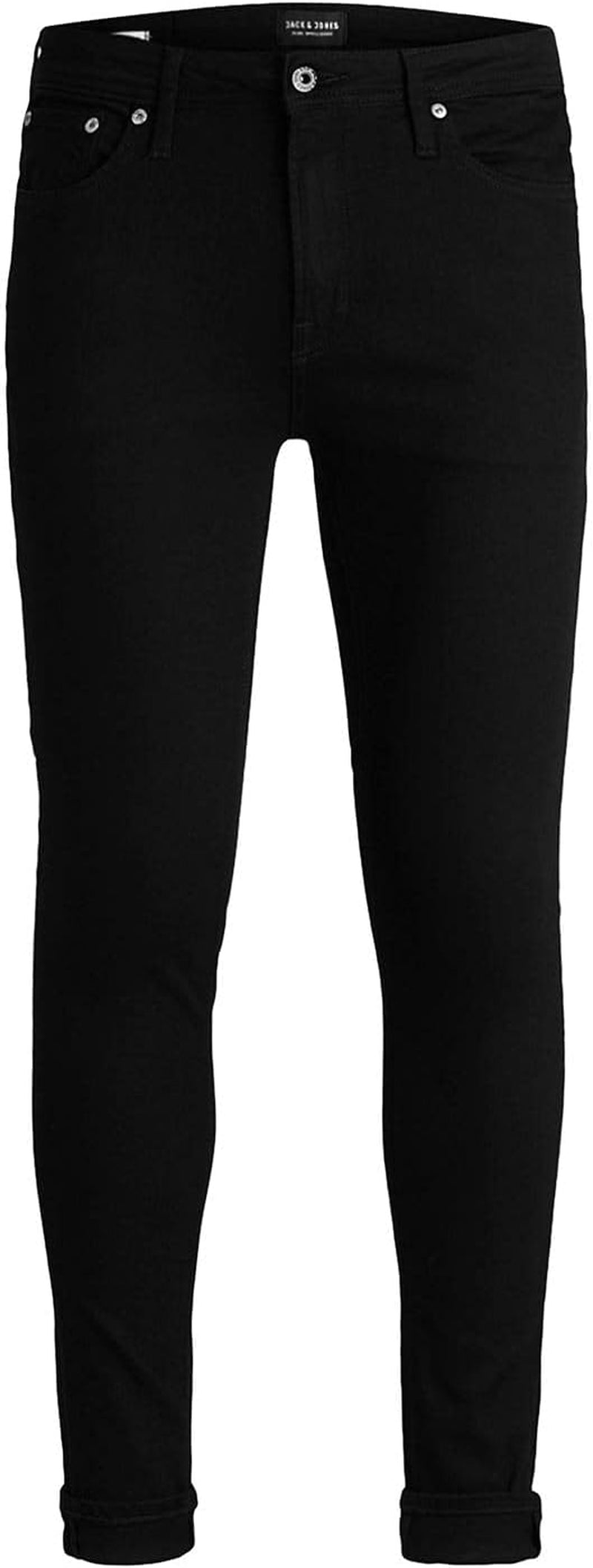 Men's Black Skinny Fit Stretch Jeans 