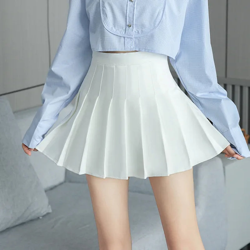 High-Waisted Mini Skirt 