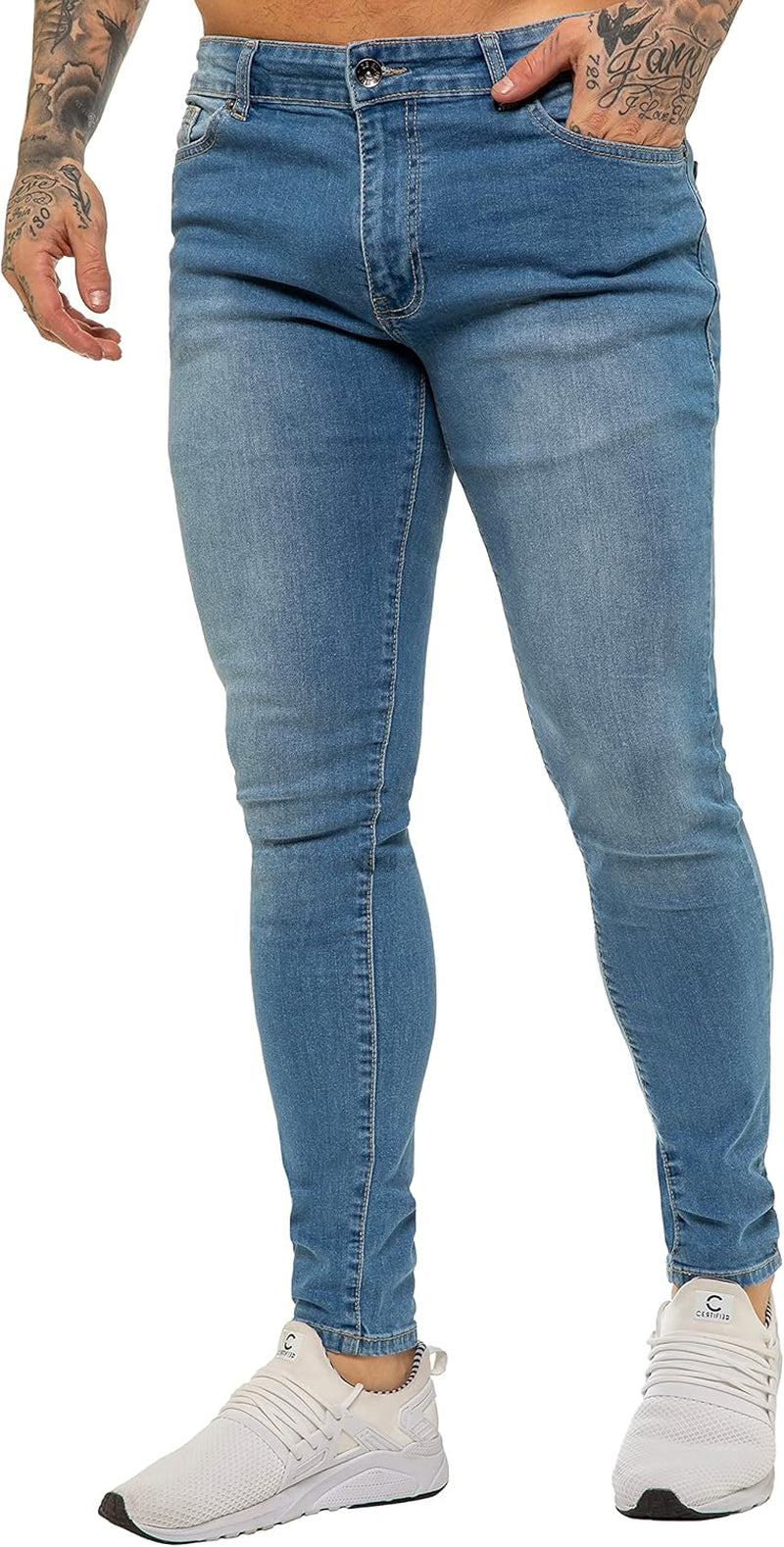 Men's KZ106 Skinny Stretch Jeans