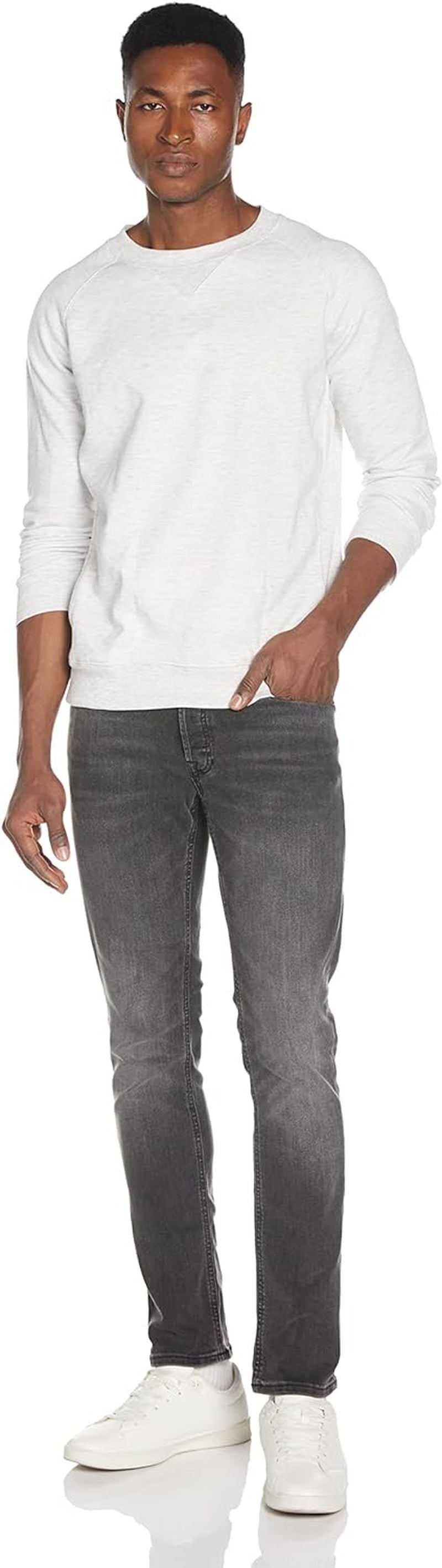 Mens Blue Skinny Fit Glenn Jeans-Gennys fashion