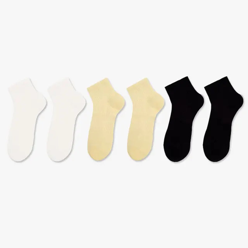 HA WA 6Pairs/Lot New Cotton Socks Women Spring Summer Thin Cotton Breathable Low-Top Short Tube Socks-Gennys fashion